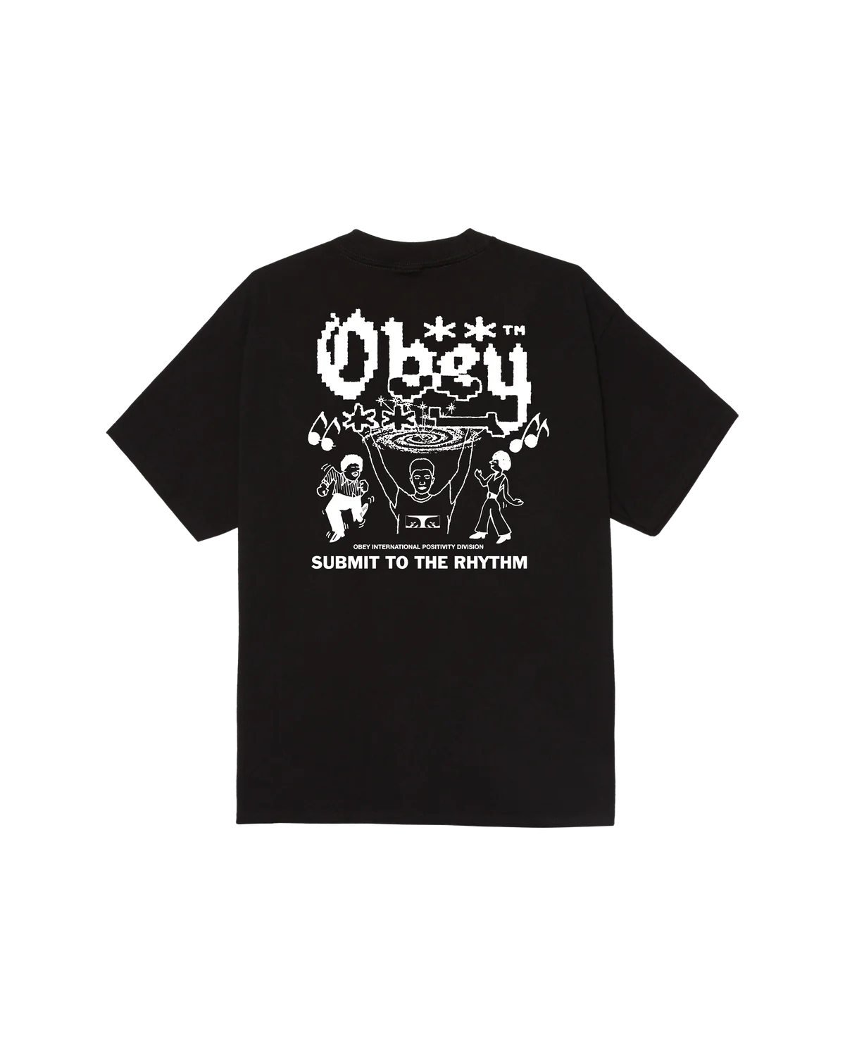 OBEY SUBMIT TO THE RHYTHM CLASSIC T-SHIRT