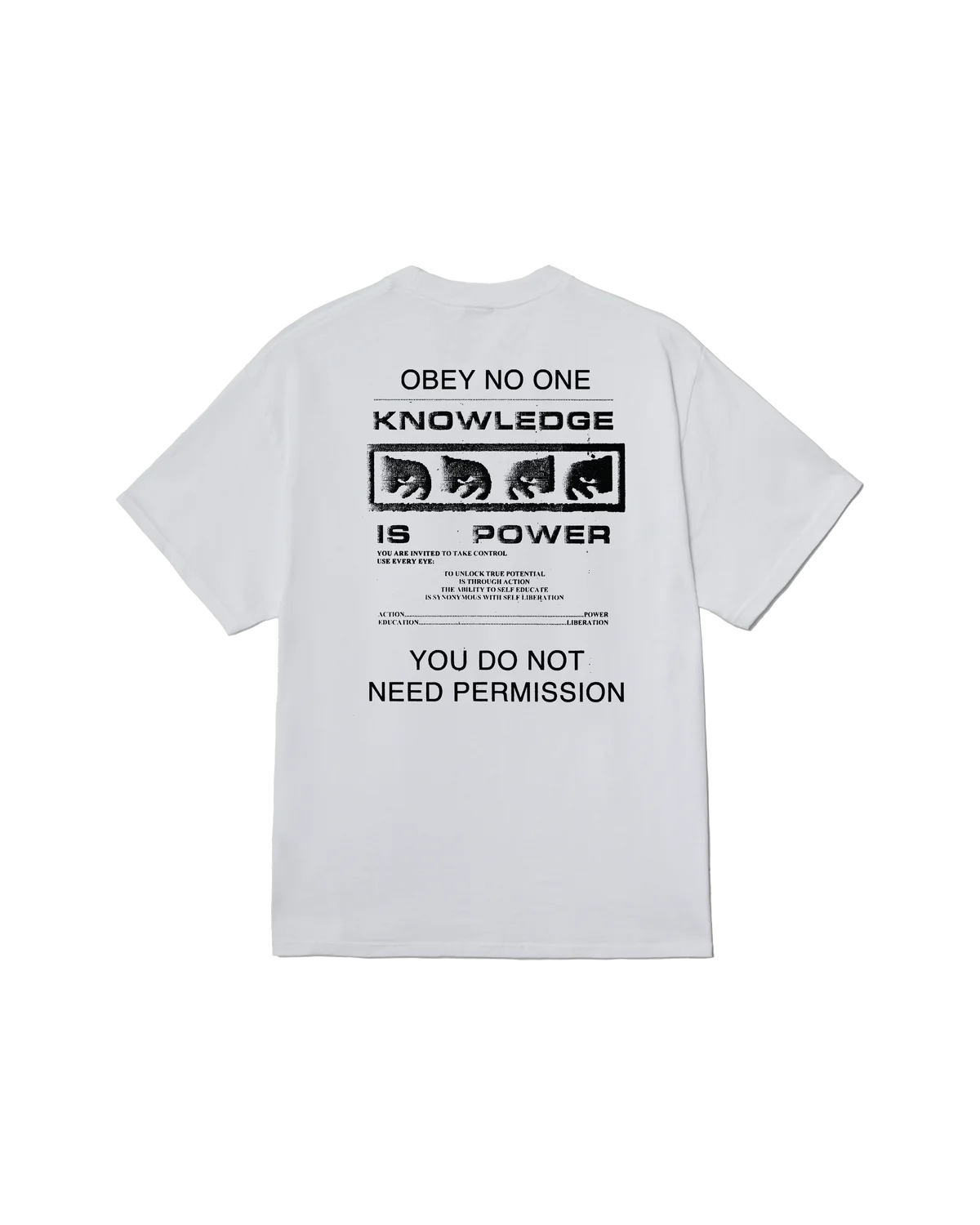 OBEY PERMISSION CLASSIC T-SHIRT