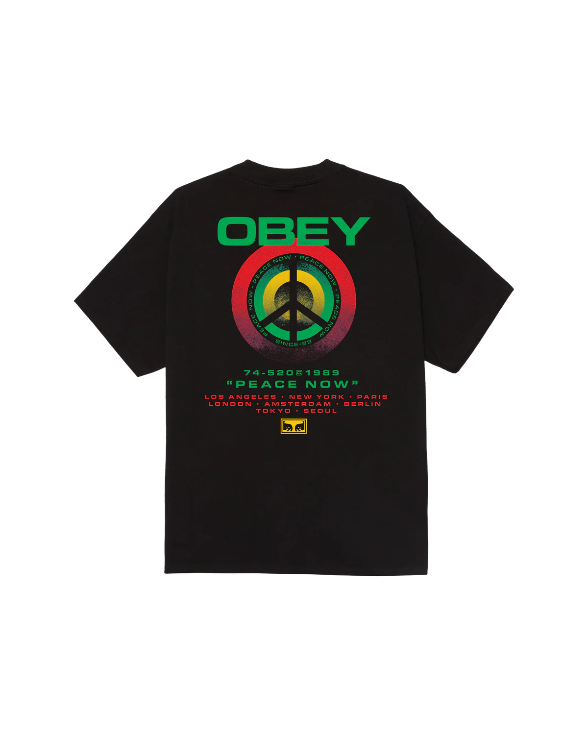 OBEY PEACE TARGET CLASSIC T-SHIRT