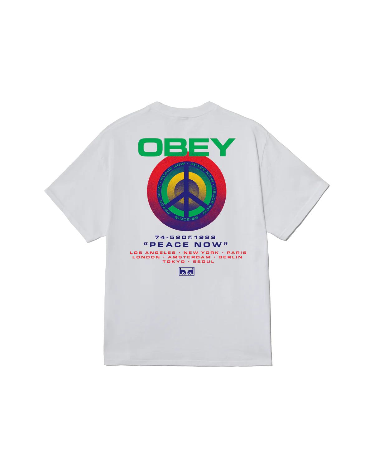 OBEY PEACE TARGET CLASSIC T-SHIRT