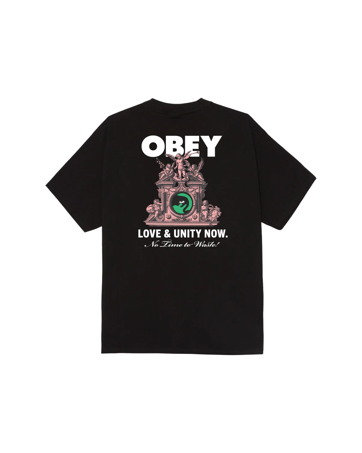 OBEY LOVE & UNITY NOW CLASSIC T-SHIRT