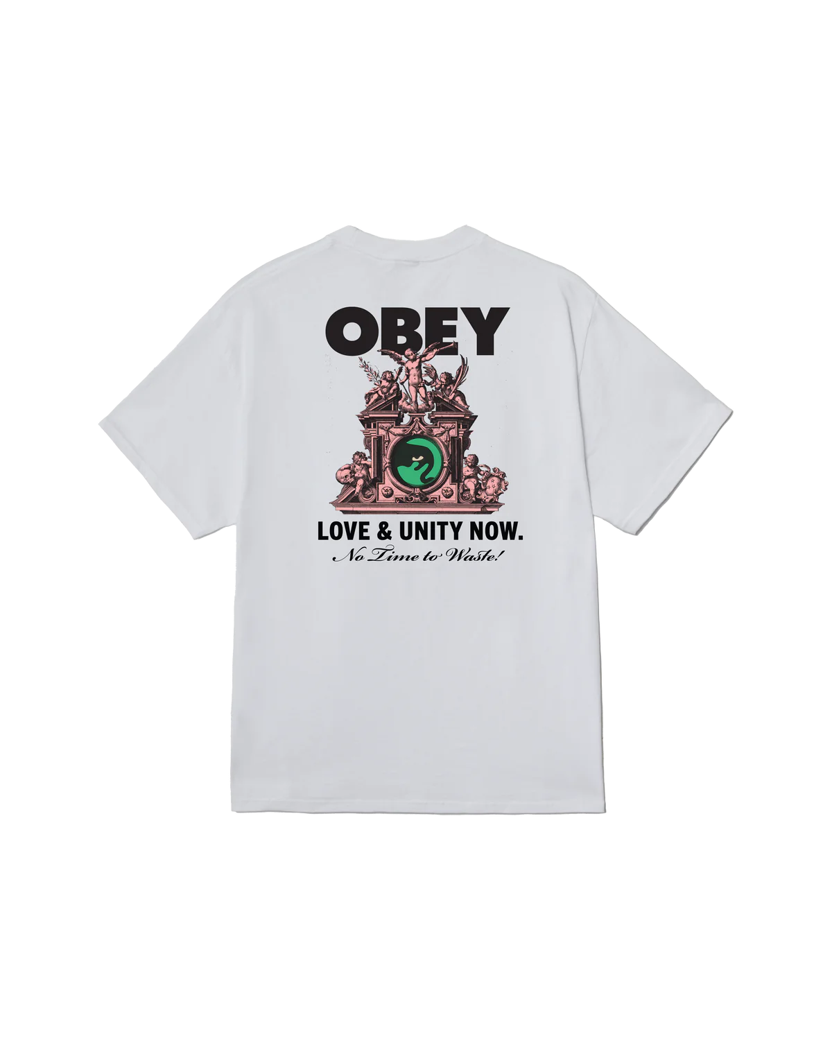 OBEY LOVE & UNITY NOW CLASSIC T-SHIRT