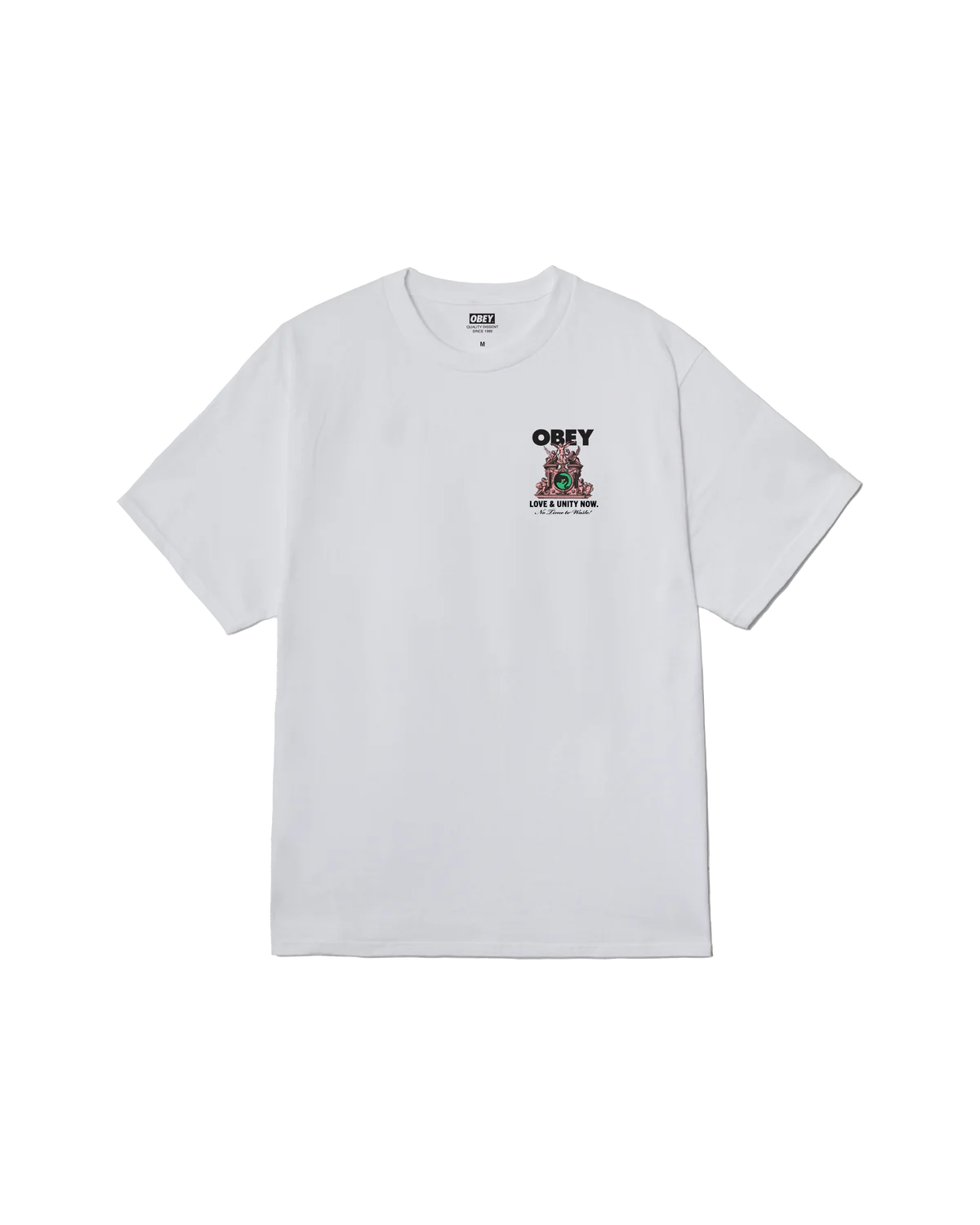 OBEY LOVE & UNITY NOW CLASSIC T-SHIRT