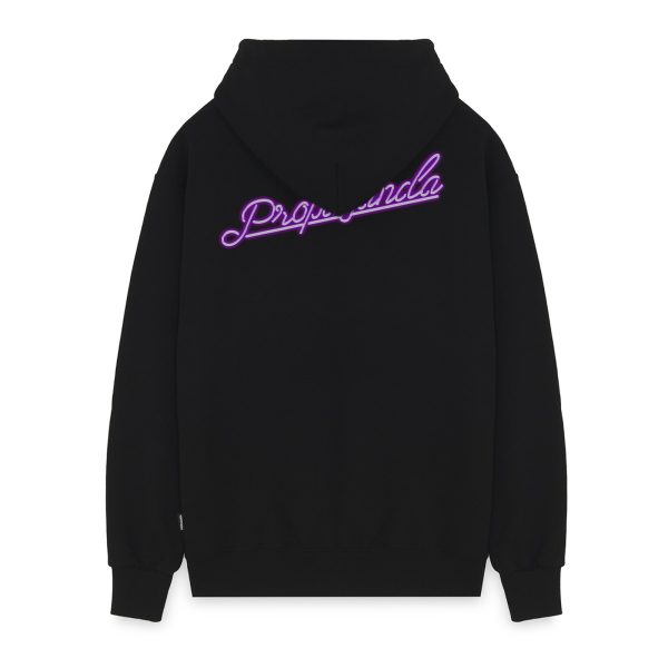 PROPAGANDA LOGO VICE HOODIE BLACK