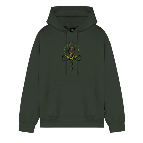 PROPAGANDA KNOT HOODIE PINE