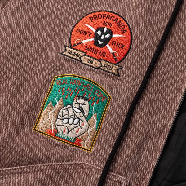PROPAGANDA ACTIVE JACKET TROOPER BROWN