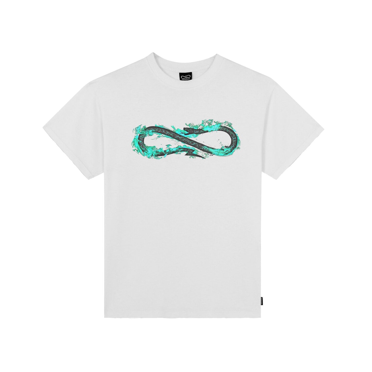 PROPAGANDA LOGO FIRE TEE - WHITE