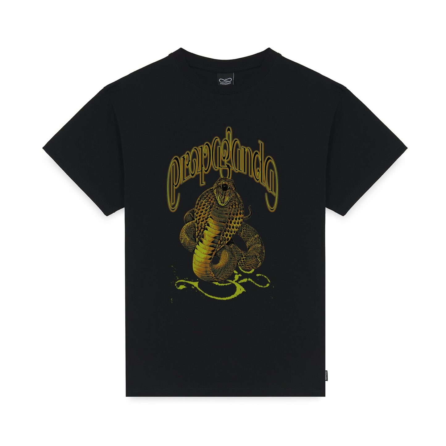 PROPAGANDA REPTILE TEE - BLACK