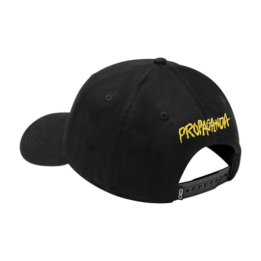PROPAGANDA LOGO STRIKE SNAPBACK BLACK