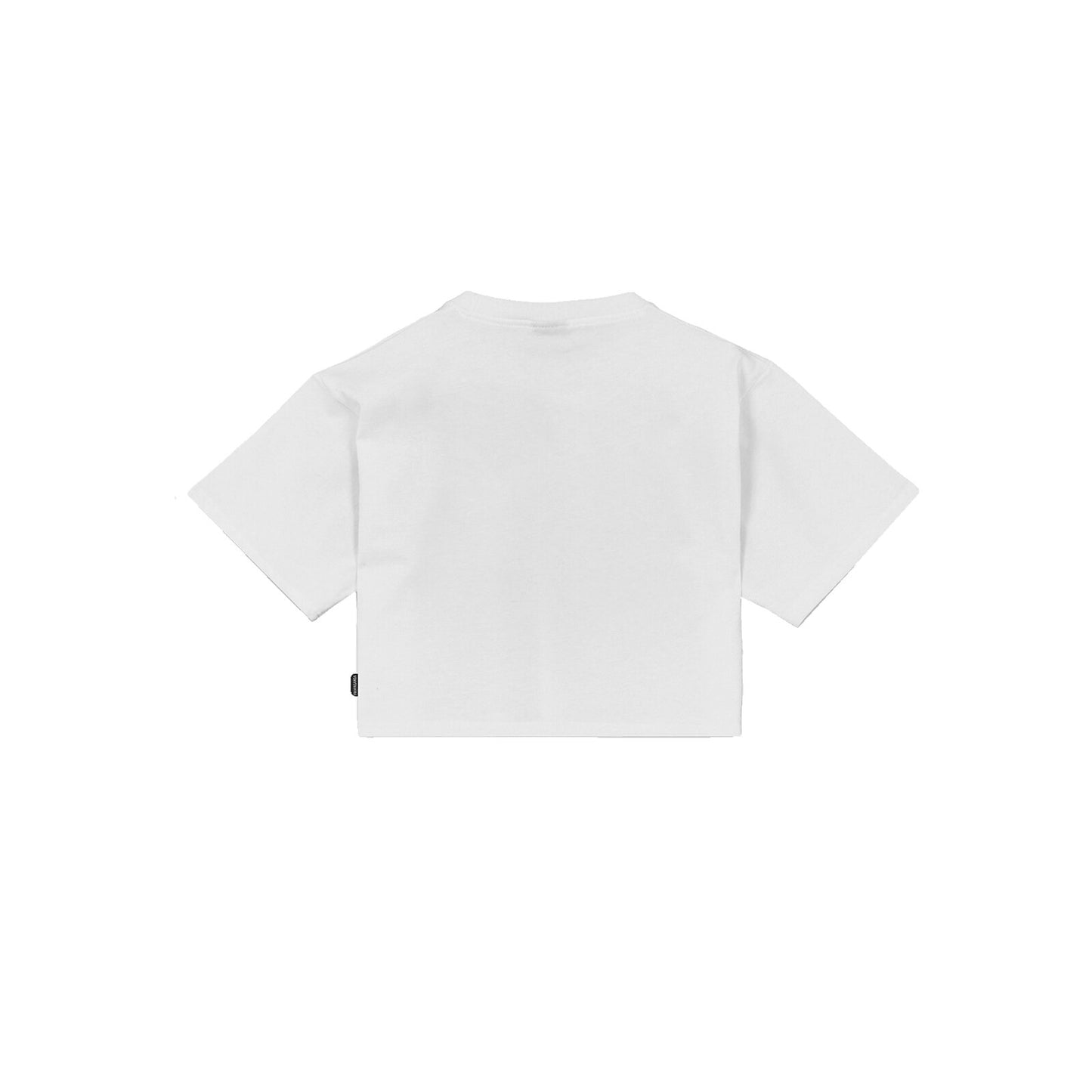 PROPAGANDA WOMAN LOGO STUDS T-SHIRT WHITE