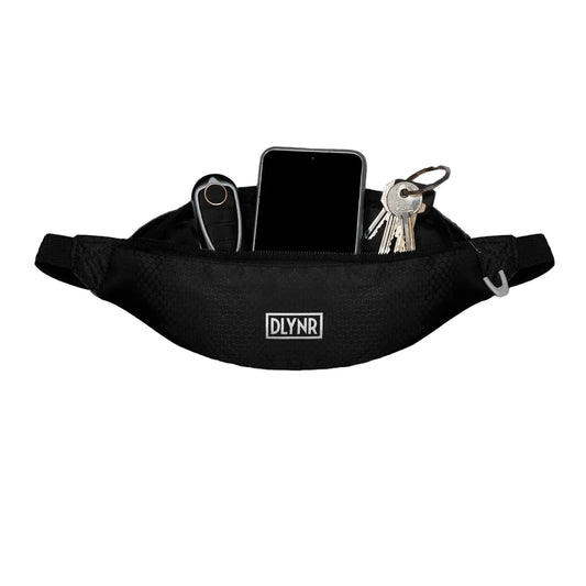 DOLLY NOIRE REFLECTIVE STAPLE WAIST PACK BACK