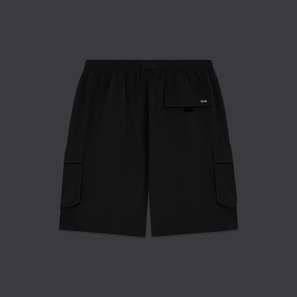 DOLLYNOIRE TECHNO CARGO SHORTS NERO