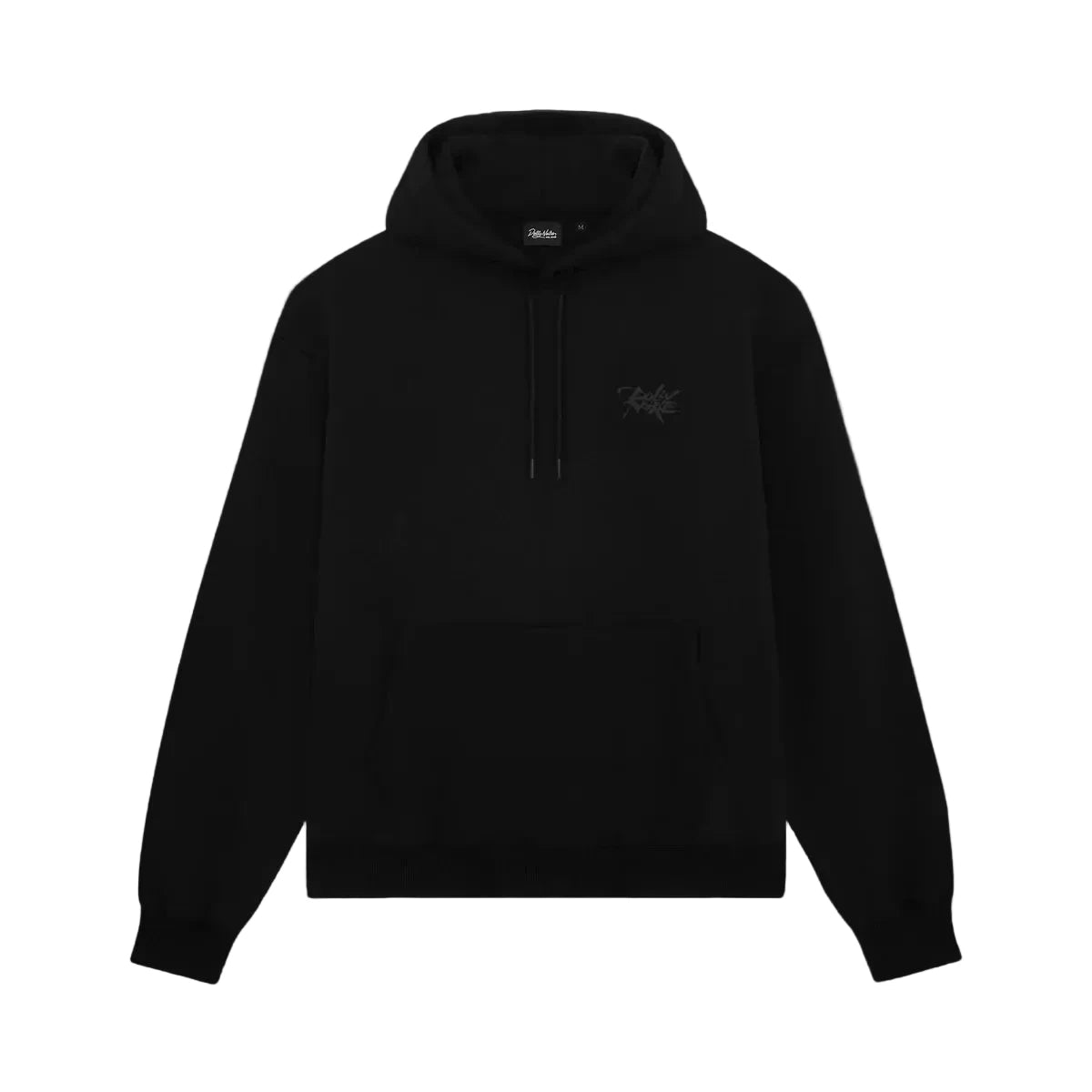 DOLLY NOIRE BRUSHSTROKE HOODIE BLACK