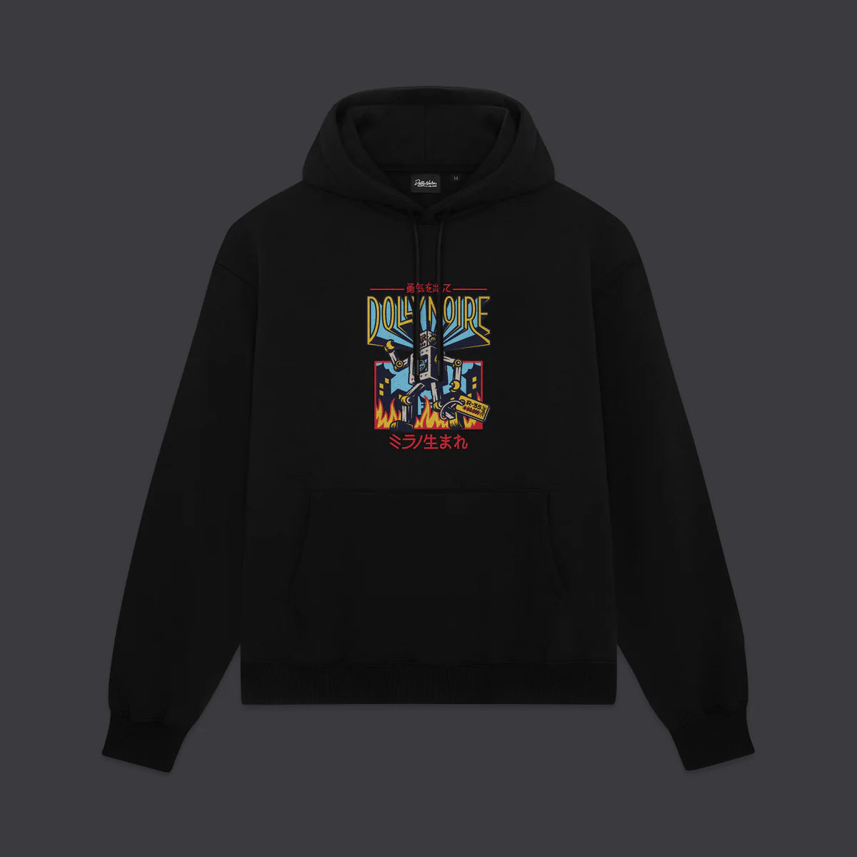 DOLLY NOIRE KIKAI-NO-YOKAI HOODIE BLACK