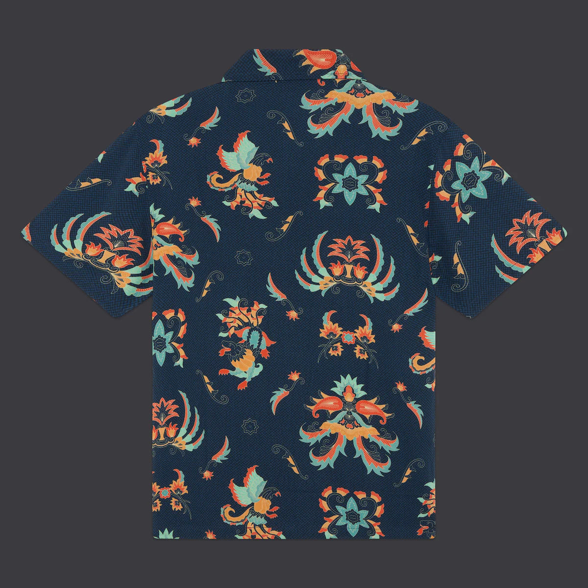 DOLLYNOIRE TRADITIONAL BATIK BOWLING SHIRT