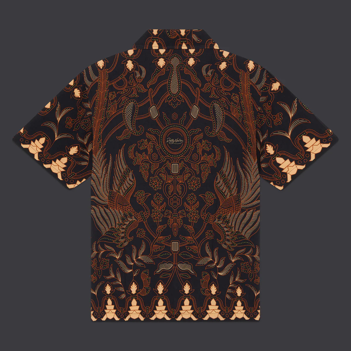 DOLLYNOIRE NOMADIO BATIK BOWLING SHIRT