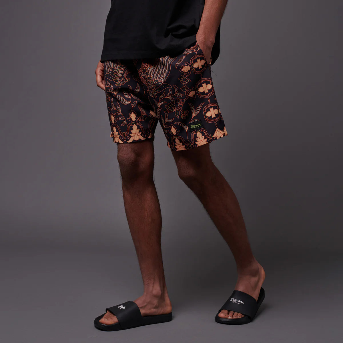 DOLLYNOIRE NOMADIC BATIK SWIMSHORT
