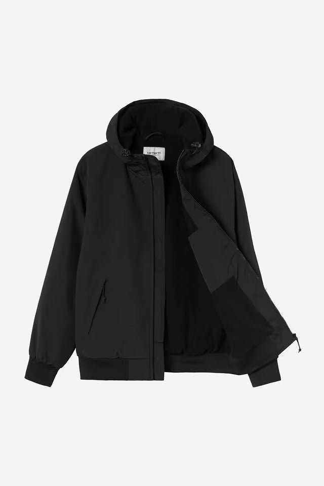 CARHARTT WIP HOODED SAIL JACKET BLACK