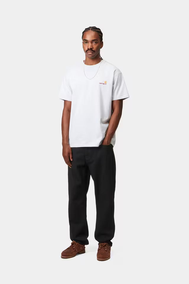 CARHARTT WIP NEWEL PANT BLACK ONE WASH