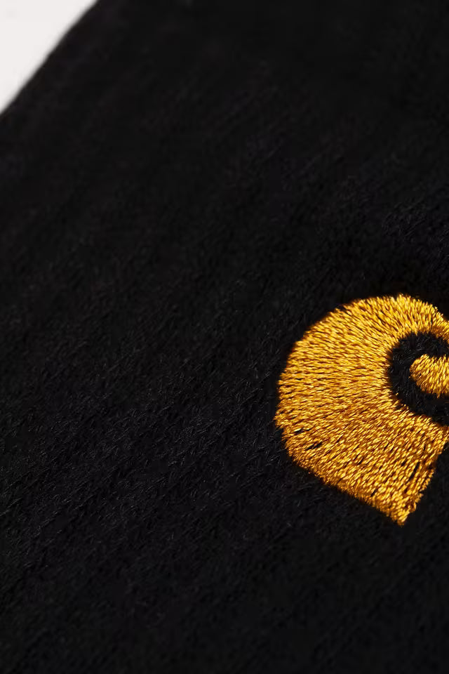 CARHARTT WIP CHASE SOCKS BLACK