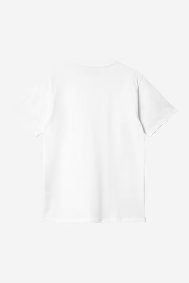 CARHARTT WIP POCKET T-SHIRT WHITE