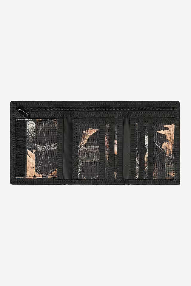 CARHARTT WIP ALEC WALLET CAMO FEATHER TREE