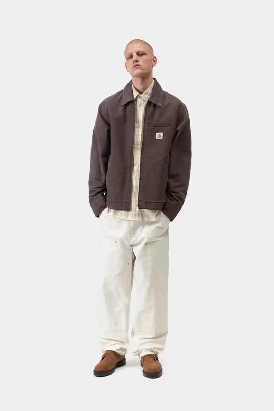 CARHARTT WIP DETROIT JACKET SHALE STONE CANVAS