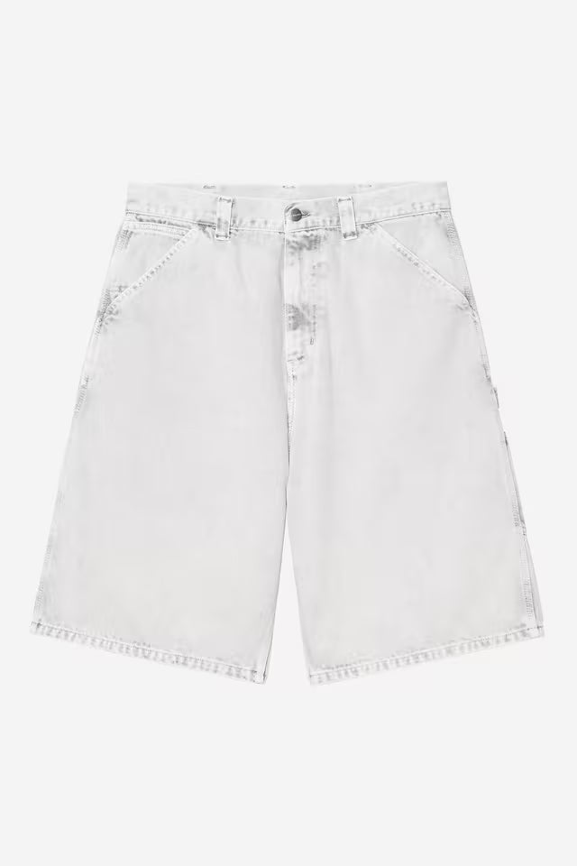 CARHARTT WIP OG SINGLE KNEE SHORT BLACK CLALK WASH