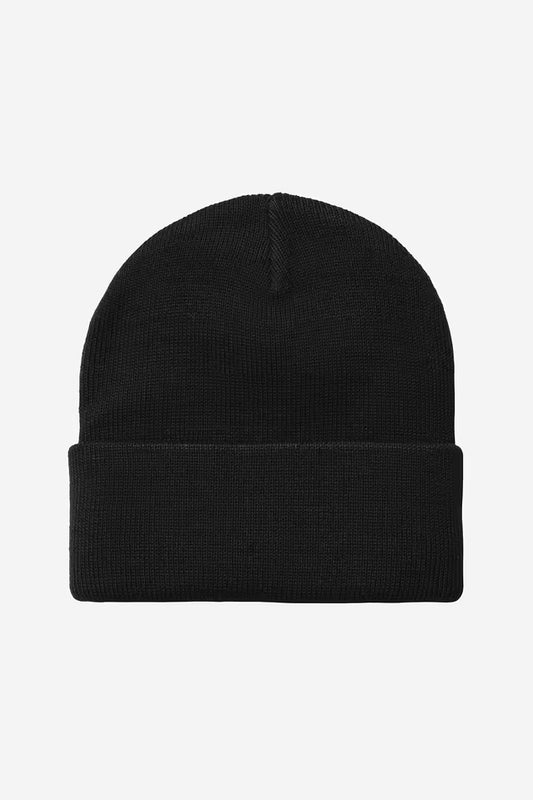 CARHARTT WIP SHORT WATCH HAT BLACK