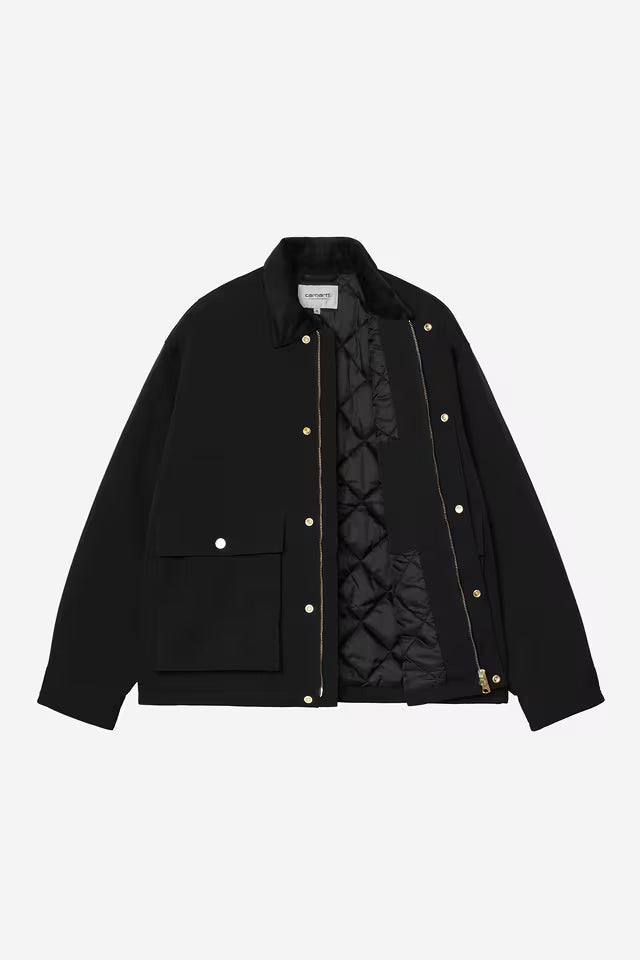CARHARTT WIP QUENTIN JACKET BLACK