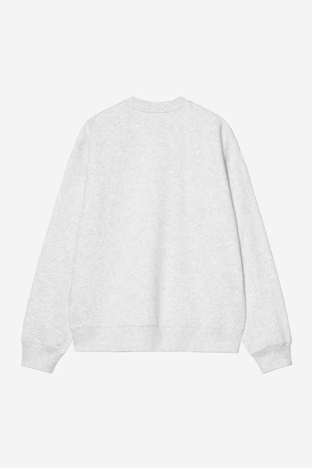 CARHARTT WIP MACK SWEAT ASH HEATHER