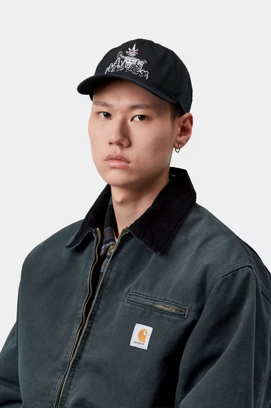 CARHARTT WIP WIPTOPIA II CAP BLACK