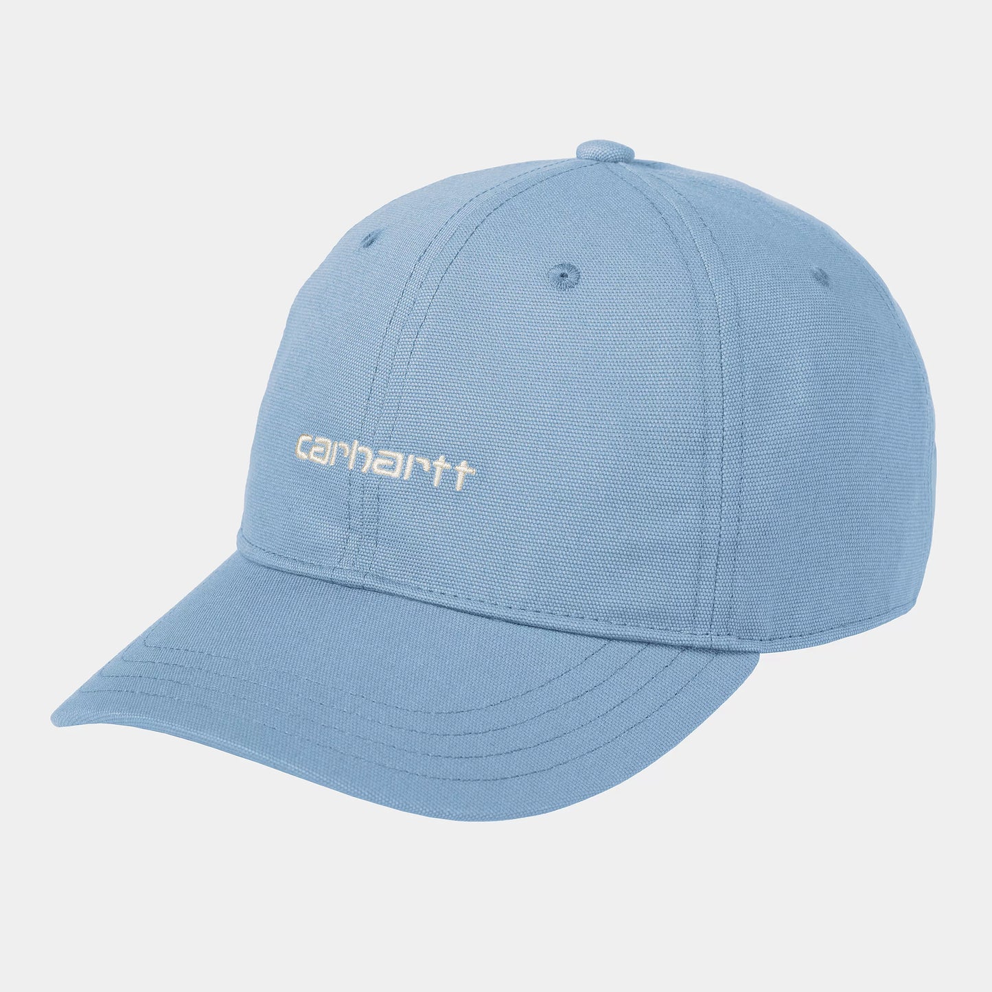 CARHARTT WIP CANVAS SCRIPT CAP BLUEBIRD / WAX