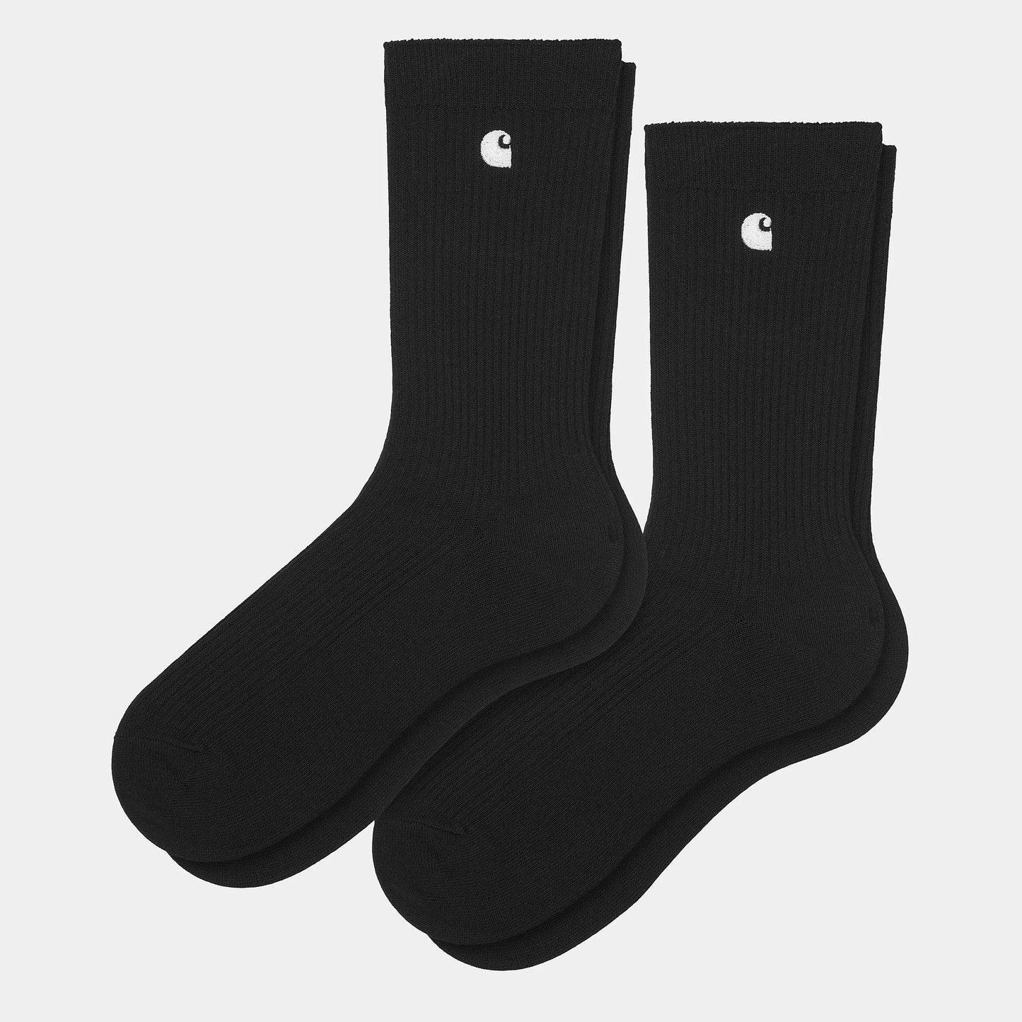 CARHARTT WIP MADISON PACK SOCKS BLACK 2PZ