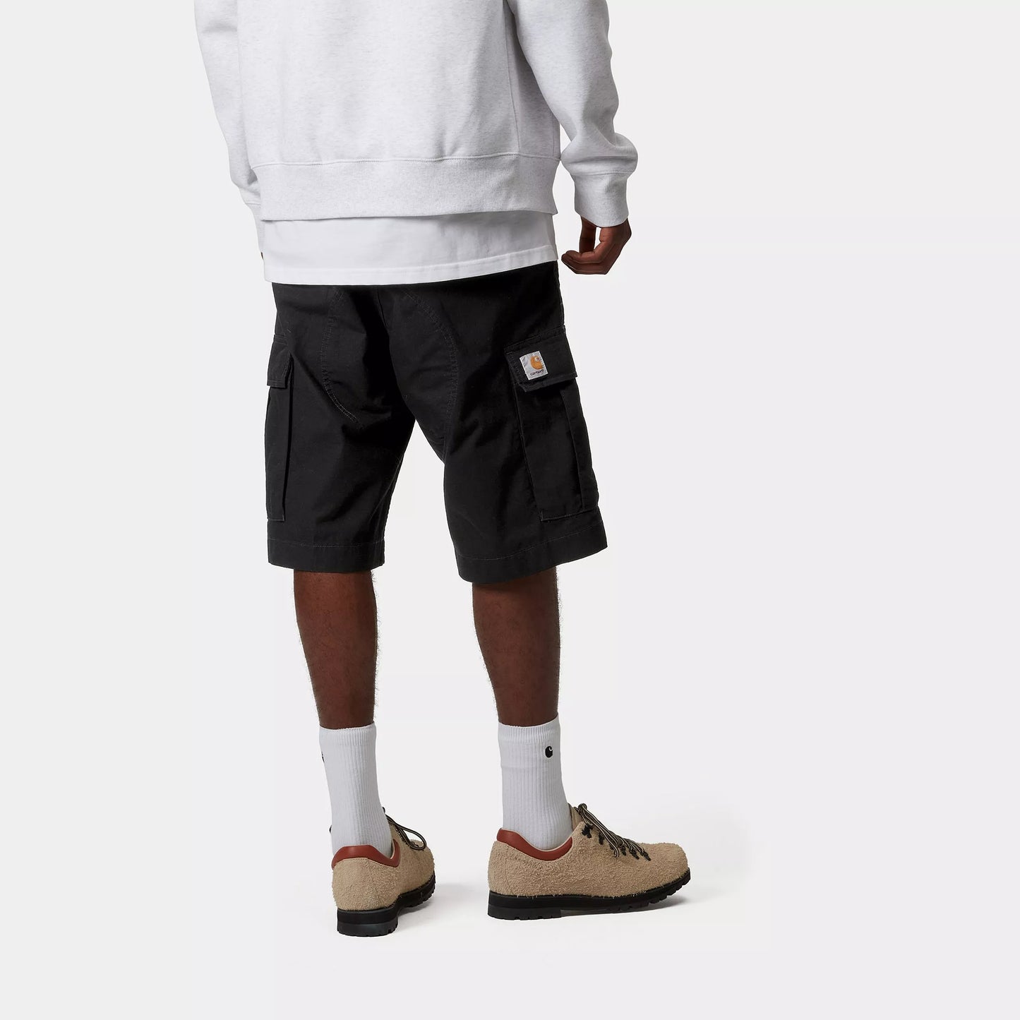 CARHARTT WIP REGULAR CARGO SHORT BLACK