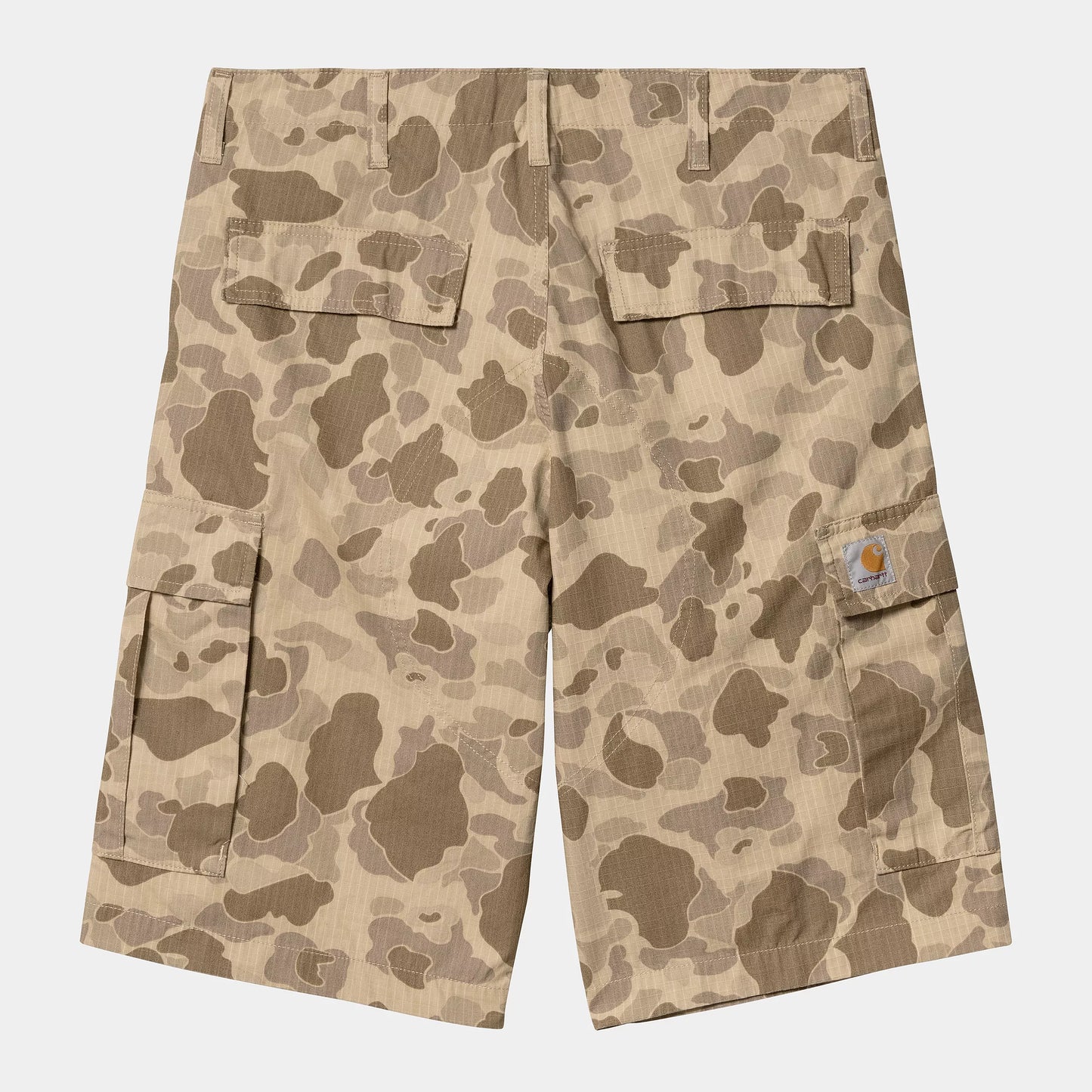 CARHARTT WIP REGULAR CARGO SHORT CAMO DUCK DESERT