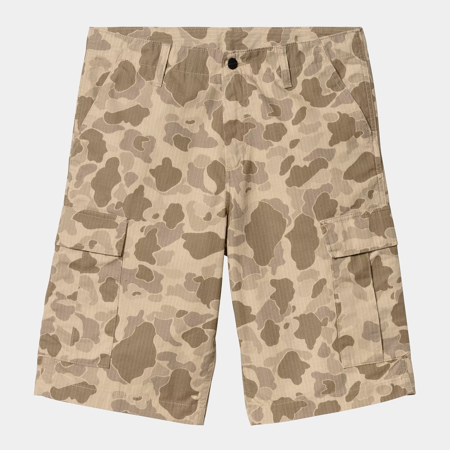 CARHARTT WIP REGULAR CARGO SHORT CAMO DUCK DESERT