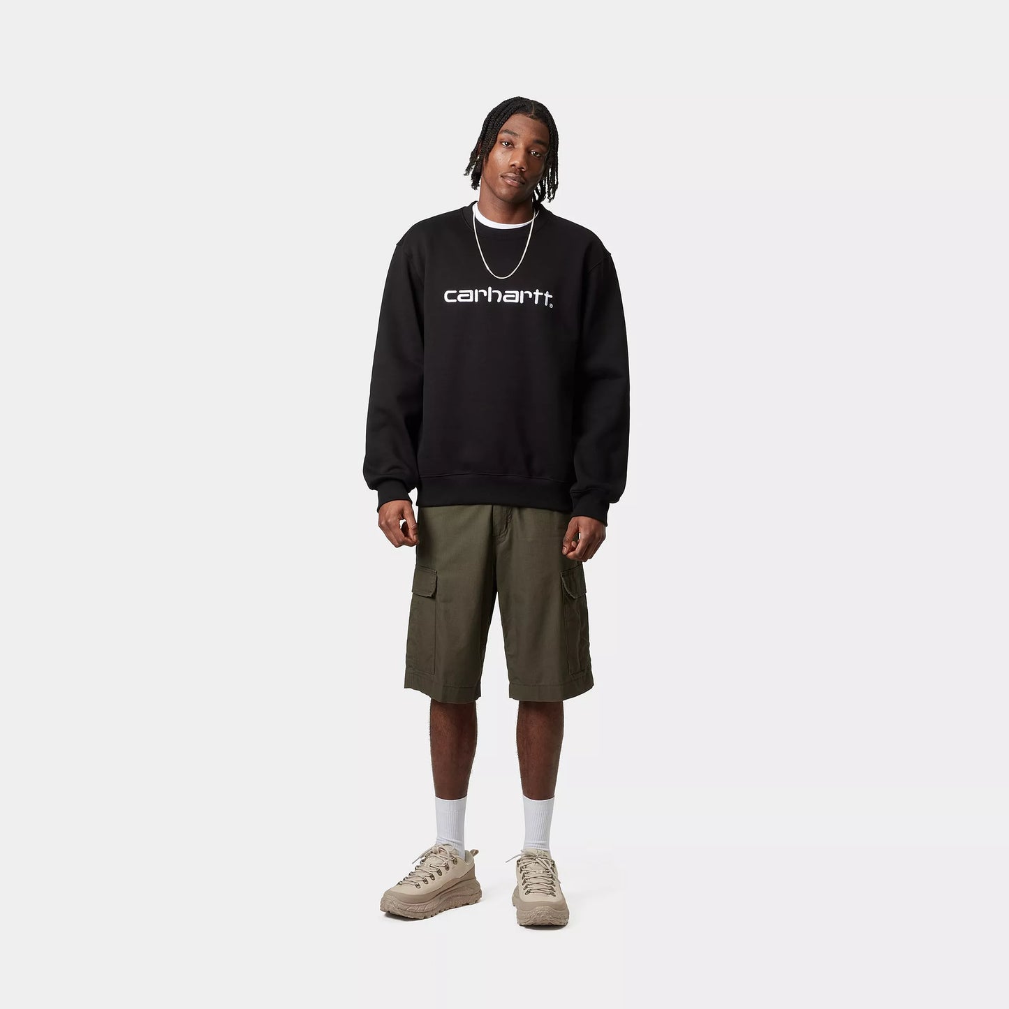 CARHARTT WIP REGULAR CARGO SHORT CYPRESS