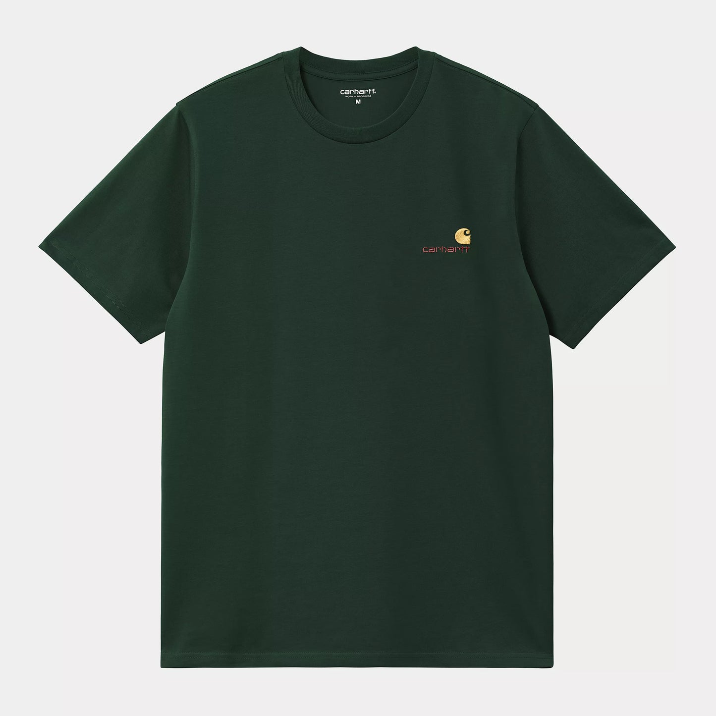 CARHARTT WIP AMERICAN SCRIPT T-SHIRT CONIFER