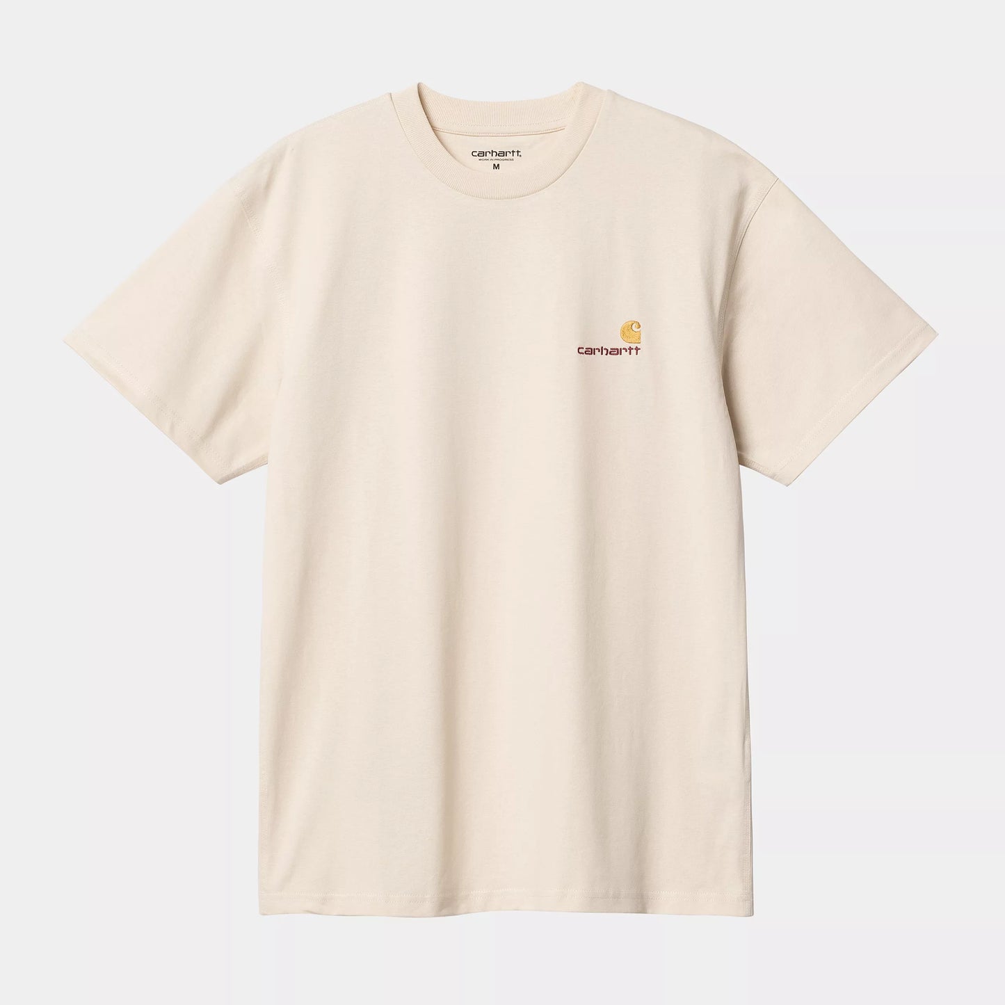 CARHARTT WIP AMERICAN SCRIPT T-SHIRT NATURAL