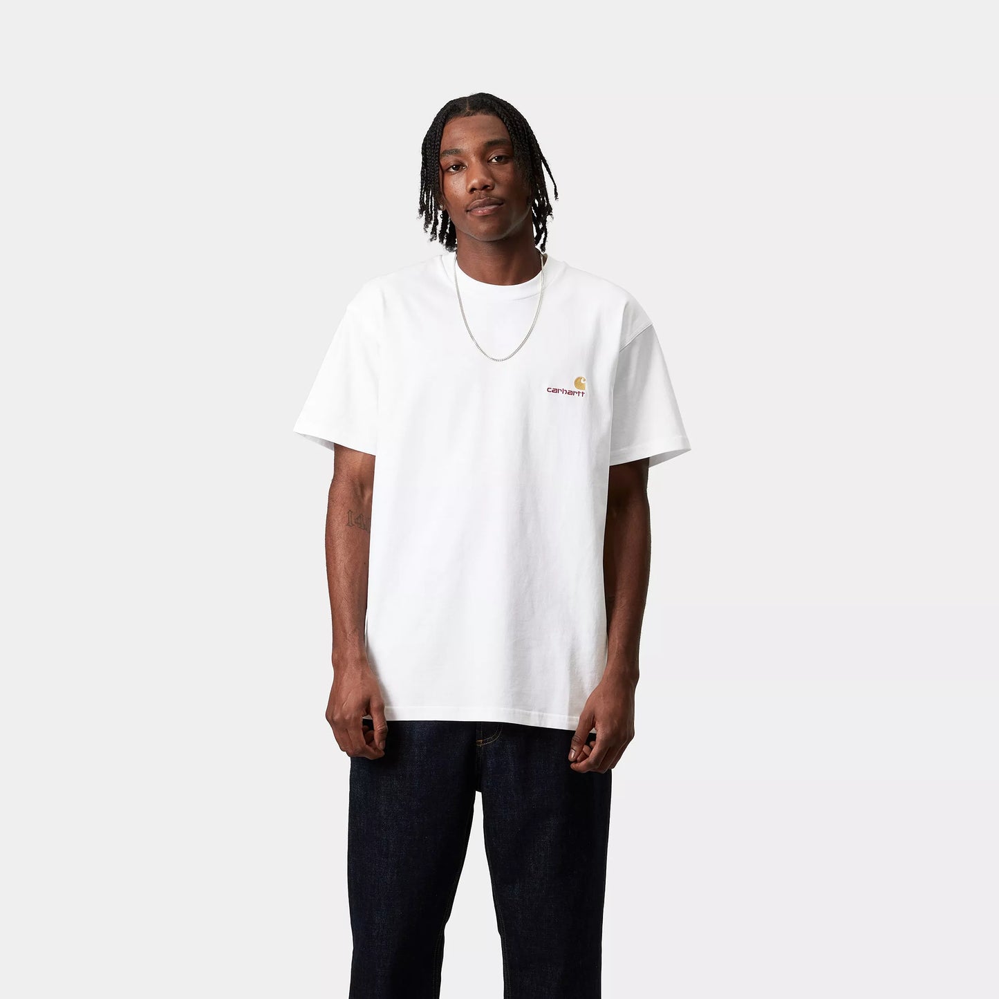 CARHARTT WIP AMERICAN SCRIPT T-SHIRT WHITE