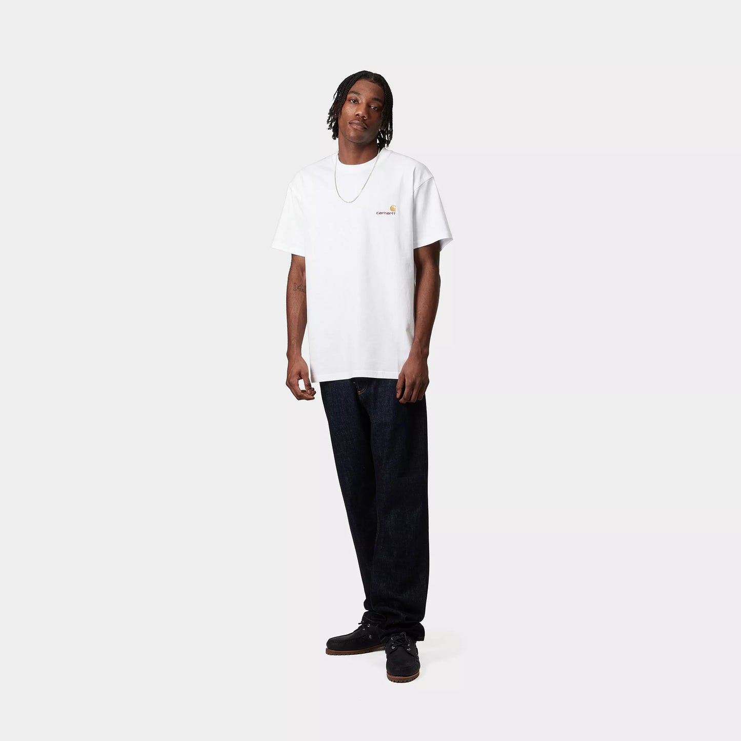 CARHARTT WIP AMERICAN SCRIPT T-SHIRT WHITE