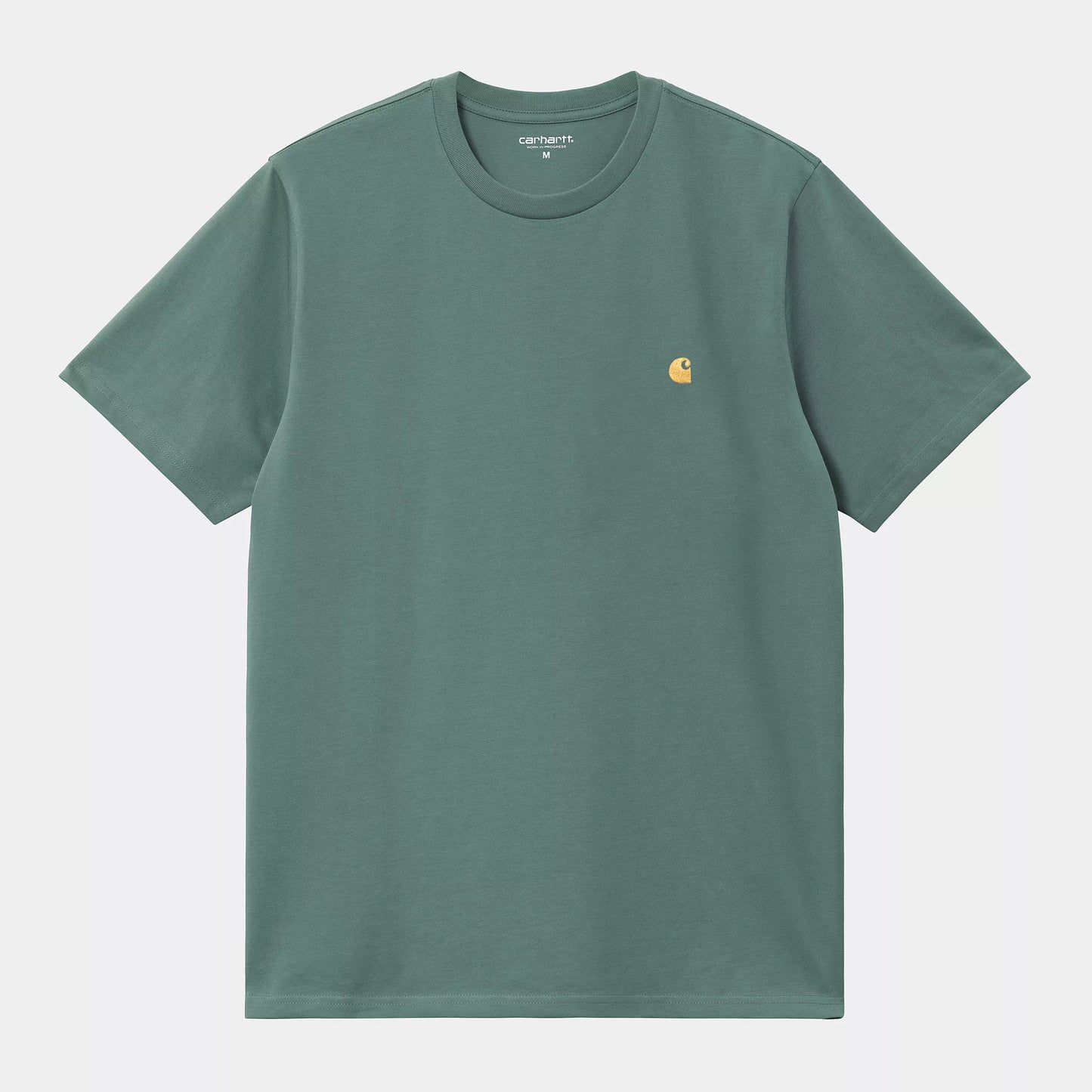 CARHARTT WIP CHASE T-SHIRT SILVER PINE