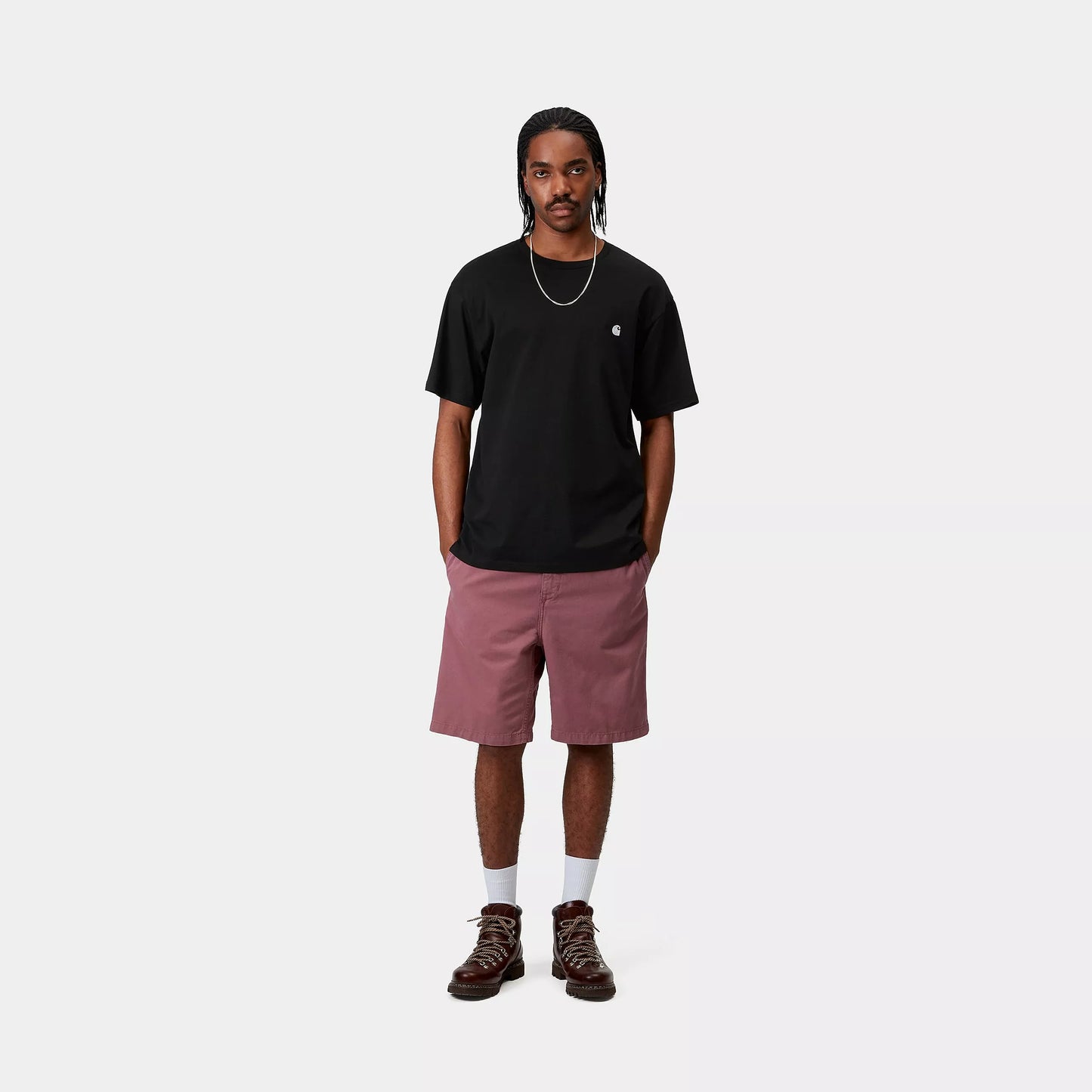 CARHARTT WIP MADISON T-SHIRT BLACK / WHITE