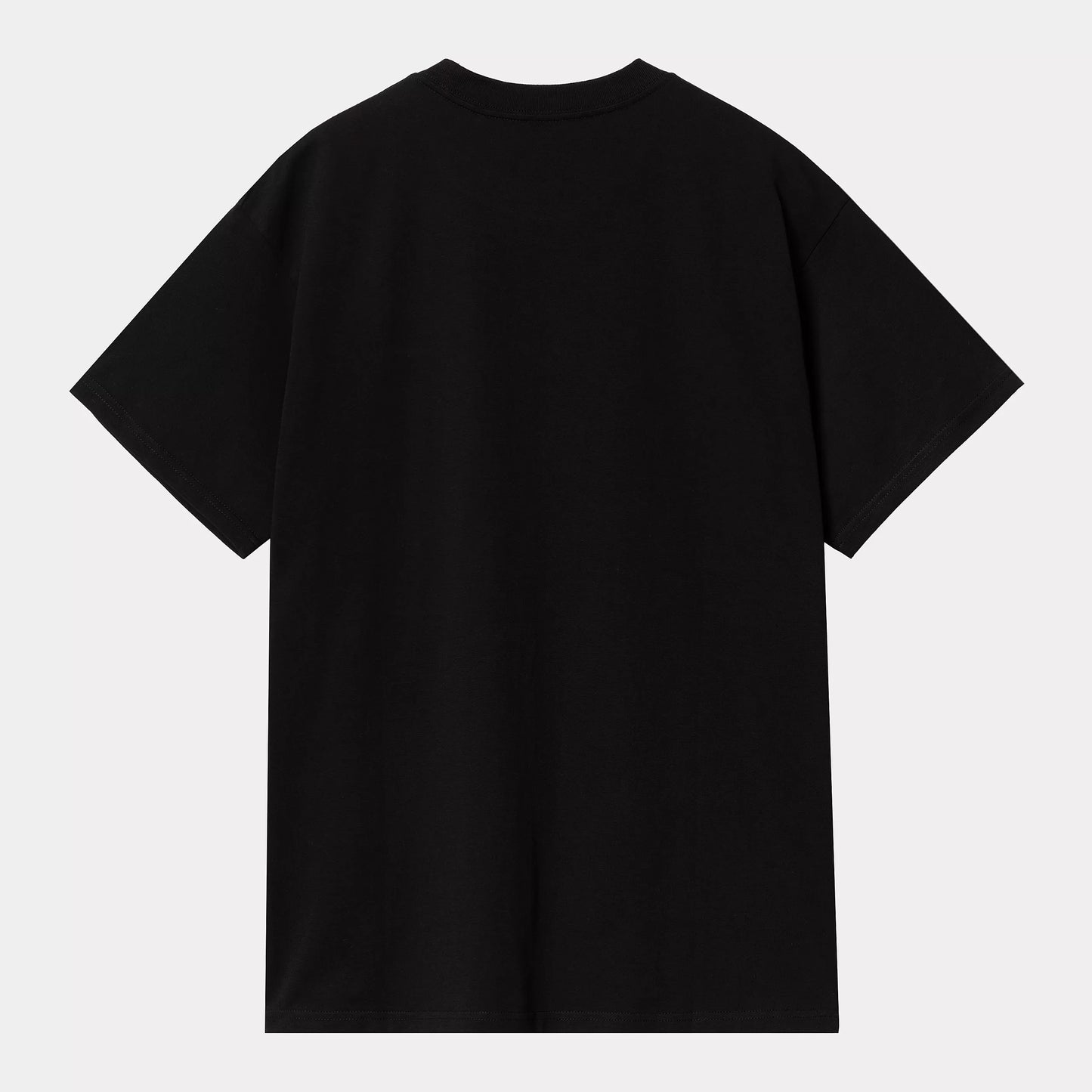 CARHARTT WIP SCRIPT EMBROIDERY T-SHIRT BLACK