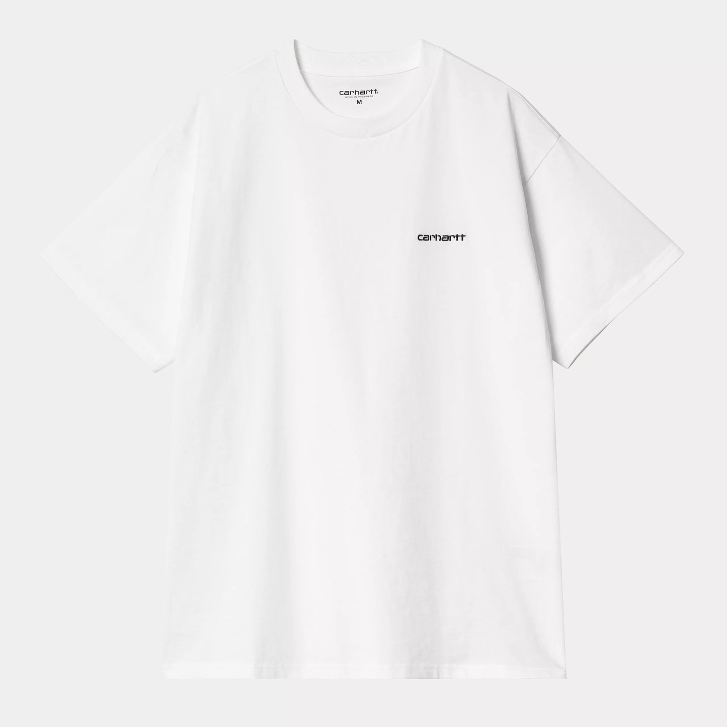 CARHARTT WIP SCRIPT EMBROIDERY T-SHIRT WHITE