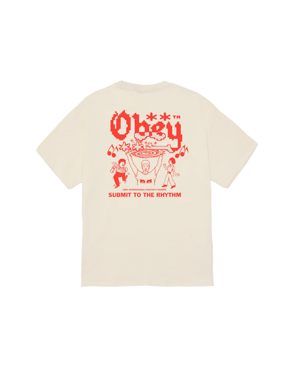 OBEY SUBMIT TO THE RHYTHM CLASSIC T-SHIRT