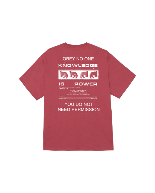 OBEY PERMISSION CLASSIC T-SHIRT