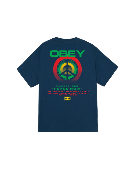 OBEY PEACE TARGET CLASSIC T-SHIRT