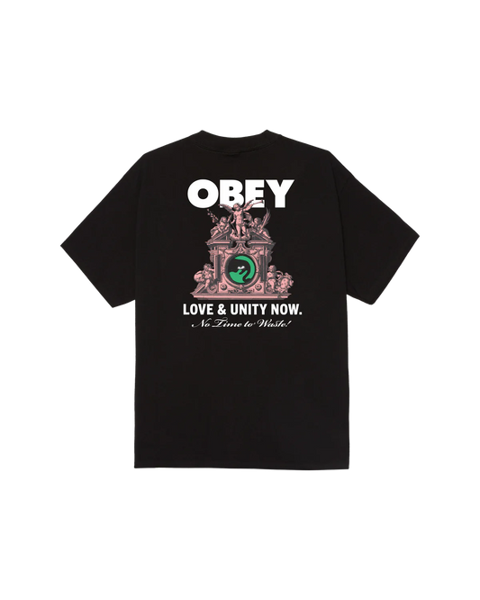 OBEY LOVE & UNITY NOW CLASSIC T-SHIRT